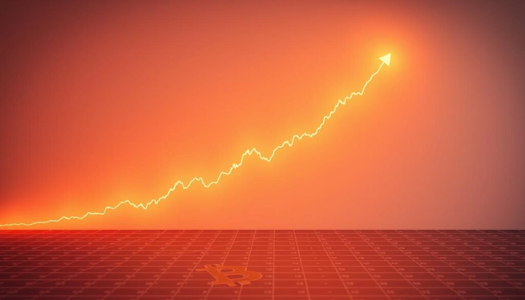 Bitcoin price movement