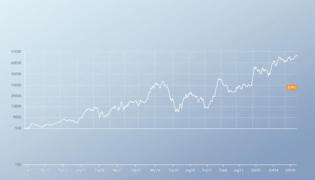 ETH/BTC ratio chart